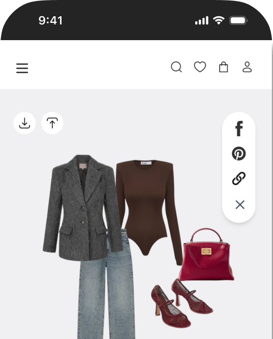 Style and share outfits